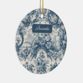 ヴィンテージフローラブルートワールデジュエモノグラム セラミックオーナメント (右)