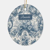 ヴィンテージフローラブルートワールデジュエモノグラム セラミックオーナメント (左)