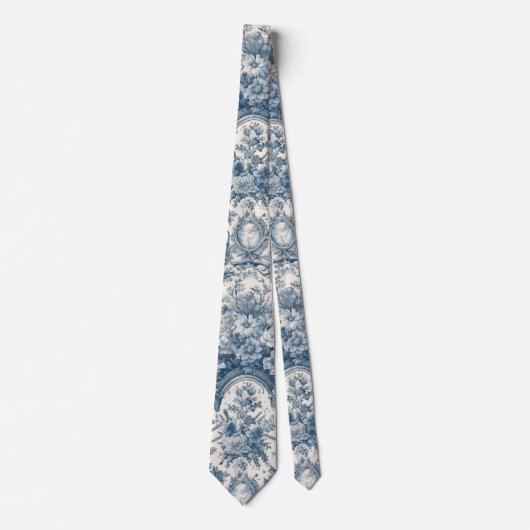 ヴィンテージフローラブルートワールデジュエモノグラム ネクタイ (正面)