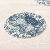 ヴィンテージフローラブルートワールデジュエモノグラム ペーパーコースター (アングル)