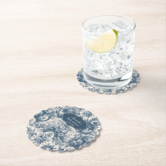 ヴィンテージフローラブルートワールデジュエモノグラム ペーパーコースター (インサイチュ)