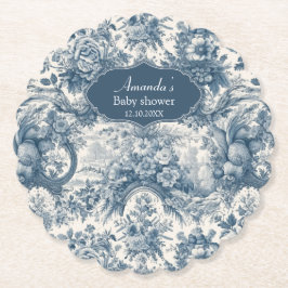 ヴィンテージフローラブルートワールデジュエモノグラム ペーパーコースター