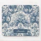 ヴィンテージフローラブルートワールデジュエモノグラム マウスパッド (正面)