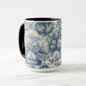 ヴィンテージフローラブルートワールデジュエモノグラム マグカップ (正面左)