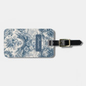 ヴィンテージフローラブルートワールデジュエモノグラム ラゲッジタグ (正面横)