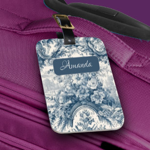 ヴィンテージフローラブルートワールデジュエモノグラム ラゲッジタグ