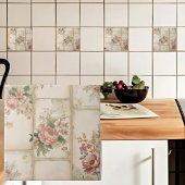 ヴィンテージフローラブロック タイル