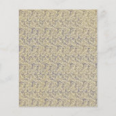 ヴィンテージフローラプリントスクラップブック作り紙 (裏面)