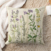 ヴィンテージフローラプリント枕 クッション (ブランケット)