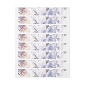 ヴィンテージフローラプリント1 ラップアラウンドラベル (シート)