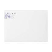 ヴィンテージフローラプリント1 ラップアラウンドラベル (正面)