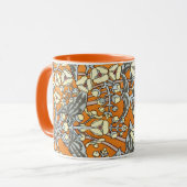 ヴィンテージフローラプリント マグカップ (正面左)