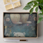 ヴィンテージフローラベア 薄葉紙 (ギフト)