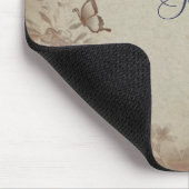 ヴィンテージフローラベージュ マウスパッド (コーナー)