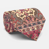 ヴィンテージフローラペルシャカーペットパターン ネクタイ (ロール)