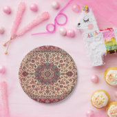 ヴィンテージフローラペルシャカーペットパターン ペーパープレート (パーティー)