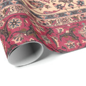 ヴィンテージフローラペルシャカーペットパターン ラッピングペーパー (ロールコーナー)