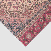 ヴィンテージフローラペルシャカーペットパターン 薄葉紙 (詳細)