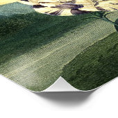 ヴィンテージフローラポスター ポスター (コーナー)