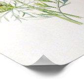 ヴィンテージフローラポスター ポスター (角)