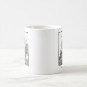 ヴィンテージフローラマグ コーヒーマグカップ (中央)