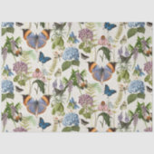 ヴィンテージフローラメドーバタフライエフエメラデクページ 薄葉紙 (正面)