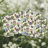 ヴィンテージフローラメドーバタフライエフエメラデクページ 薄葉紙