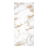 ヴィンテージフローラモダントレンディー金ゴールド大理石サロンスパ ラックカード (裏面)