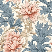 ヴィンテージフローラモリススタイルバスタオル バスタオルセット