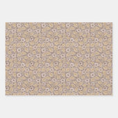 ヴィンテージフローラモリスパターンクリスティチャーチ ラッピングペーパーシート (正面3)