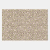 ヴィンテージフローラモリスパターンクリスティチャーチ ラッピングペーパーシート (正面2)