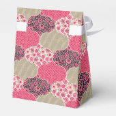 ヴィンテージフローラモロッコパターンピンク フェイバーボックス (裏面サイド)