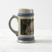 ヴィンテージフローラヤン・ファン・ホイサム・ブーケ・オブ・フラワー ビールジョッキ (左)