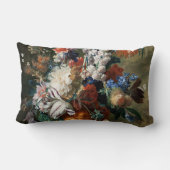 ヴィンテージフローラヤン・ファン・ホイサム・ブーケ・オブ・フラワー ランバークッション (裏面)