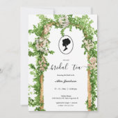 ヴィンテージフローラリージェンシーブライダルシャワー 招待状 (正面)