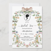 ヴィンテージフローラリージェンシーブライダルシャワー 招待状 (正面)