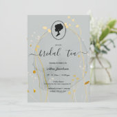ヴィンテージフローラリージェンシーブライダルシャワー 招待状 (スタンド正面)