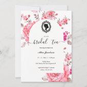 ヴィンテージフローラリージェンシーブライダルシャワー 招待状 (正面)