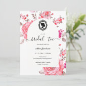 ヴィンテージフローラリージェンシーブライダルシャワー 招待状 (スタンド正面)