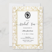 ヴィンテージフローラリージェンシーブライダルシャワー 招待状 (正面)