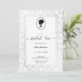 ヴィンテージフローラリージェンシーブライダルシャワー 招待状 (スタンド正面)