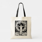 ヴィンテージフローラリーストートバッグ トートバッグ (裏面)