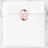 ヴィンテージフローラリースハグとキスニューミセス ラウンドシール (バッグ)