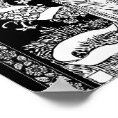 ヴィンテージフローラリースポスター ポスター (角)