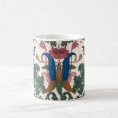 ヴィンテージフローラルネッサンス壁紙。 コーヒーマグカップ (中央)