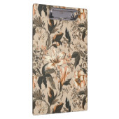 ヴィンテージフローラルパターンクリップボード クリップボード (右)