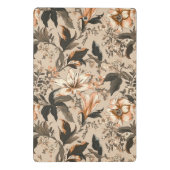 ヴィンテージフローラルパターンミニクリップボード ミニクリップボード (裏面)