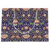 ヴィンテージフローラルパターン、ウィリアム・モリス大ギフト ラージペーパーバッグ (正面)