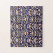 ヴィンテージフローラルパターン、ウィリアム・モリス ジグソーパズル (縦)