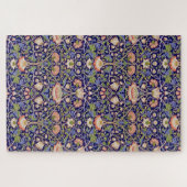 ヴィンテージフローラルパターン、ウィリアム・モリス ジグソーパズル (横)